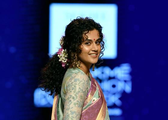 Taapsee Pannu Photos Gaurang Show At Lakme Fashion Week