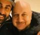 Anupam Kher bonds with Ranbir Kapoor in New York over films and life