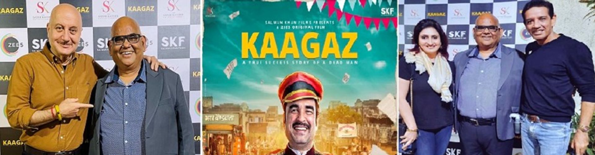 Anupam Kher And Anup Soni Praises Kaagaz