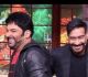 Ajay Devgn shares a laugh while promoting 'Bhuj: The Pride Of India' on the sets of 'The Kapil Sharma Show’