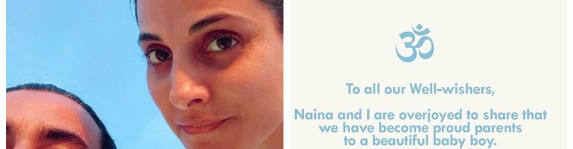 Actor Kunal Kapoor And Naina Bachchan Welcomes A Baby Boy