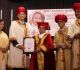 Dr. Niranjan Hiranandani, Provost, HSNC University felicitates Rajyogini BrahmaKumari Nalini Didi ji on being conferred Doctorate Degree