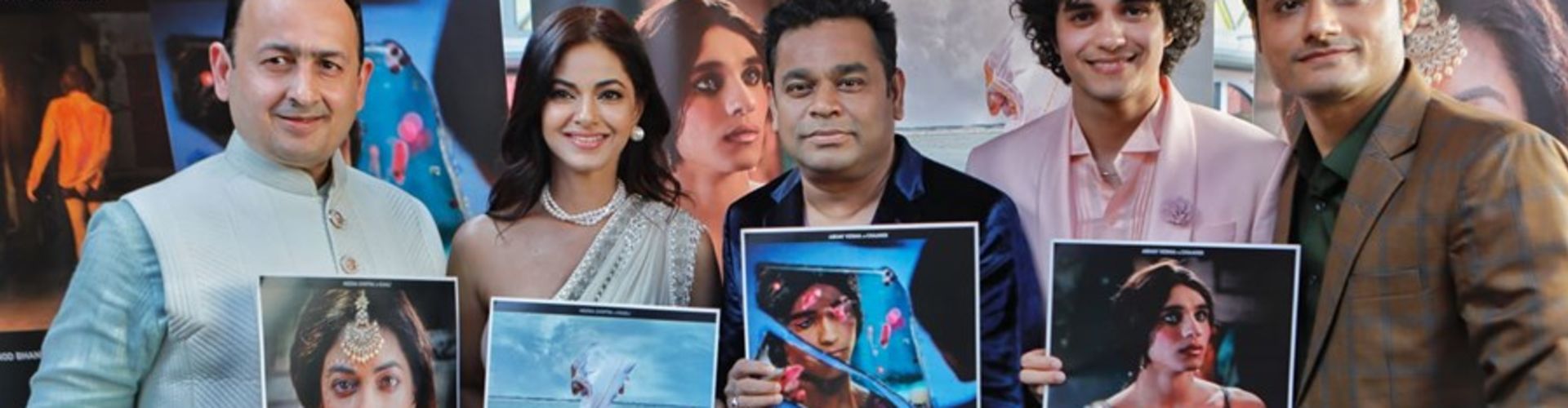 A.R. Rahman unveils the first look of Sandeep Singh’s “Safed” at Cannes 2022.