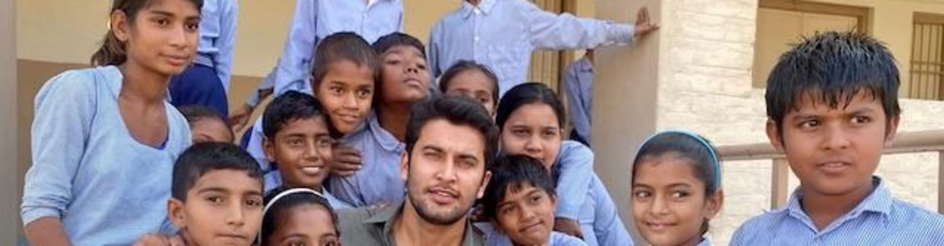 Navneet Malik Rings In Xmas Early With School Children