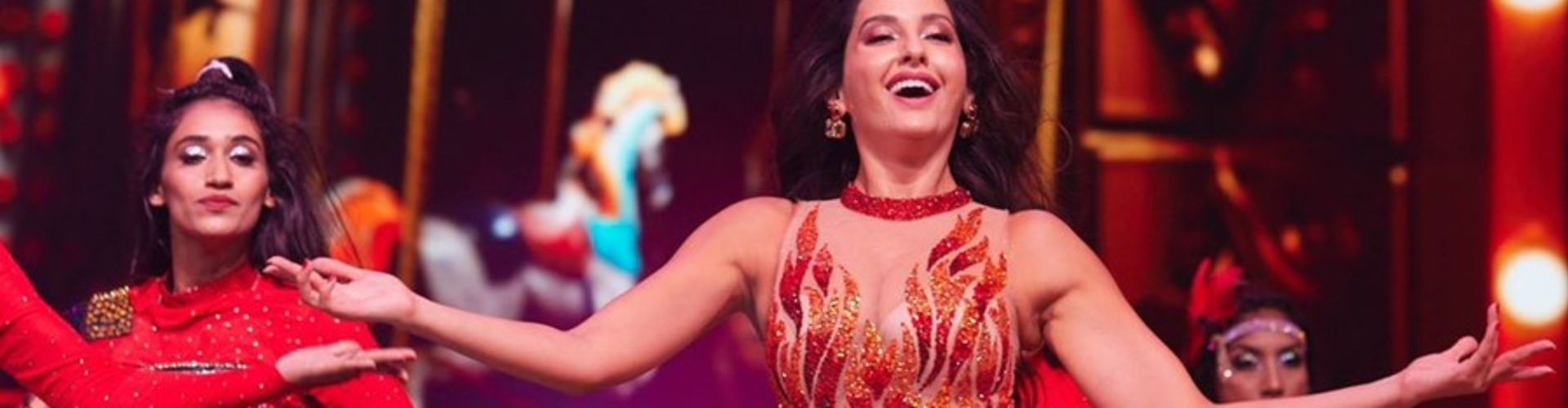 Nora Fatehi electrifies the audience with legendary Helen’s dance numbers