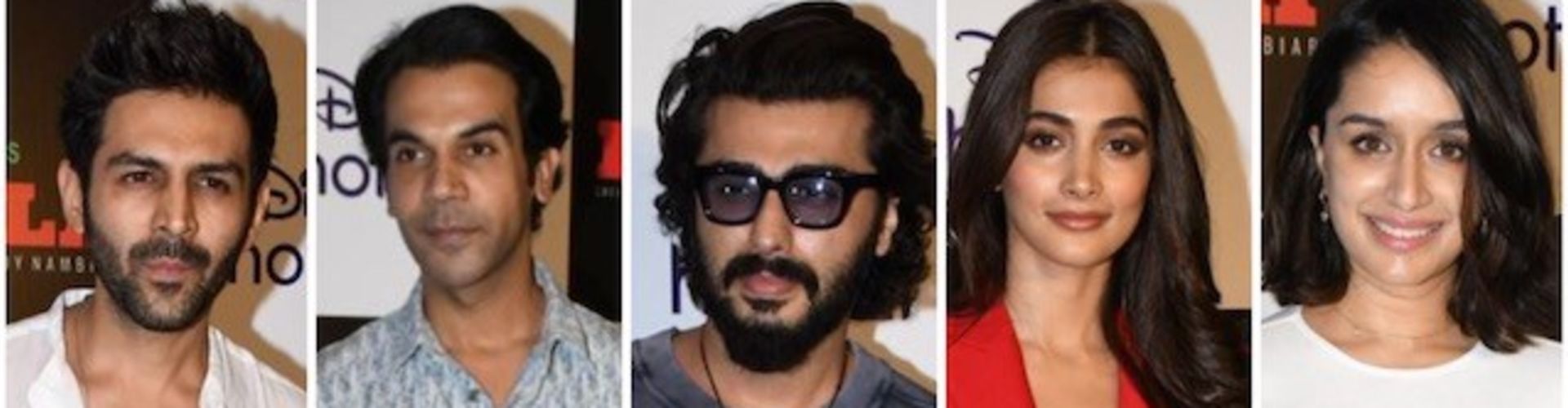 Kartik Aaryan, Pooja Hegde, And Shraddha Kapoor Grace Kaala Screening