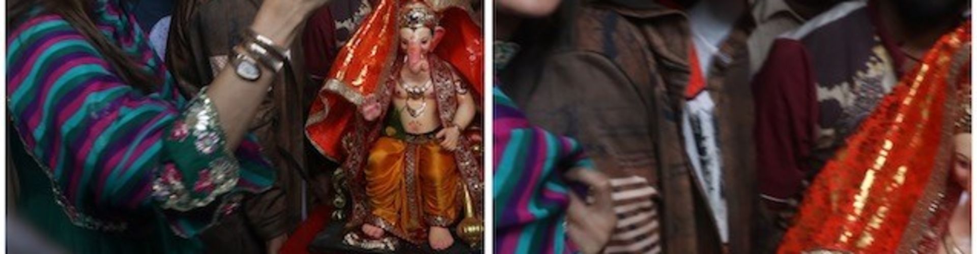 Shilpa Shetty And Raj Kundra Bring Bappa Home