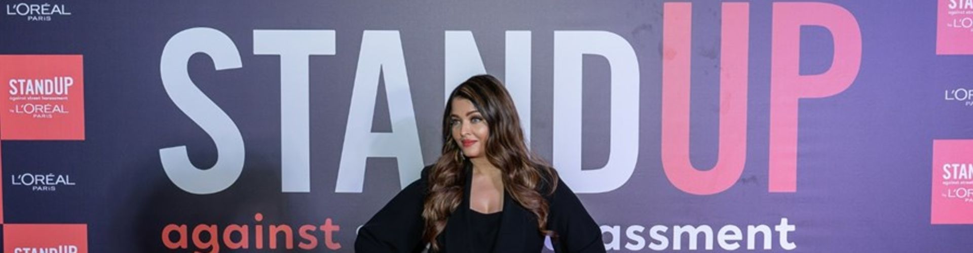 Street Harassment Campaign Is For Both The Genders Says Aishwarya Rai Bachchan