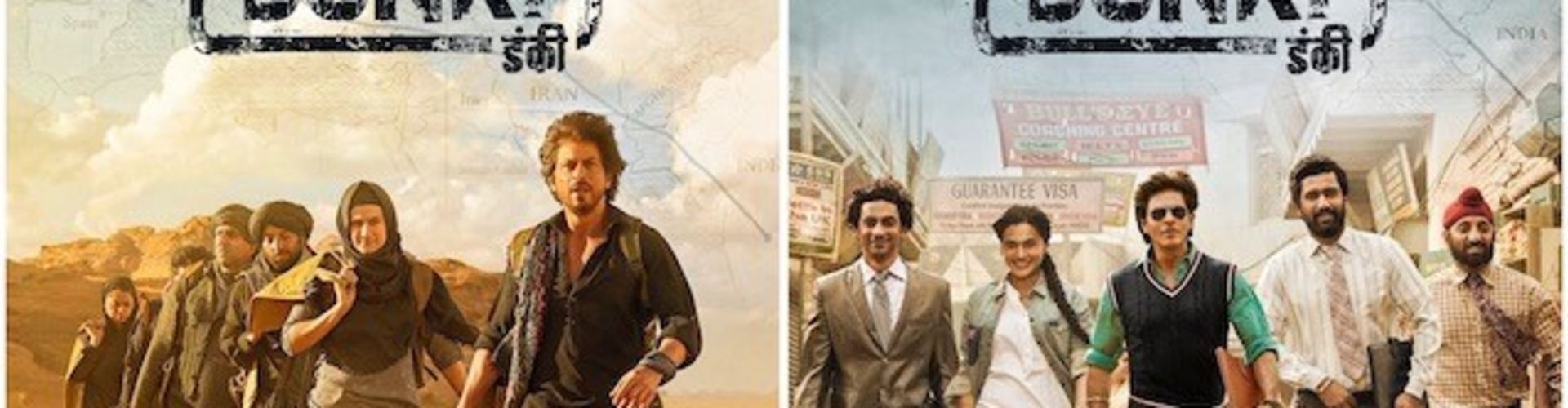 Shah Rukh Khan Drops Dunki New Posters