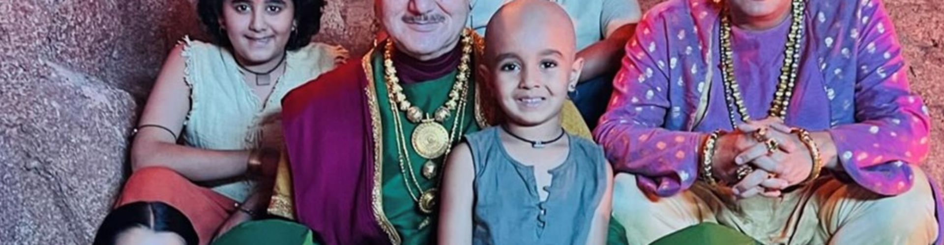 Anupam Kher Wraps The Shoot Of Chhota Bheem