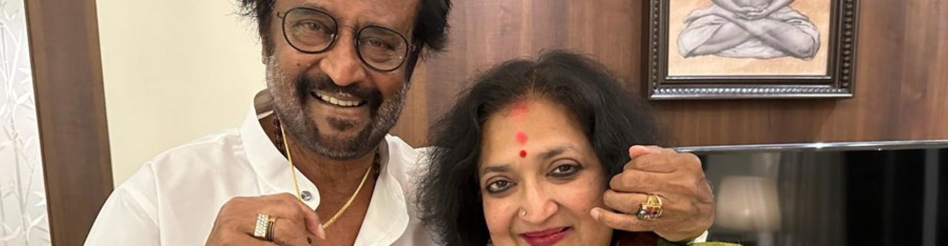 Rajinikanth and Latha Rajinikanth: Celebrating 43 Years of Love and Togetherness