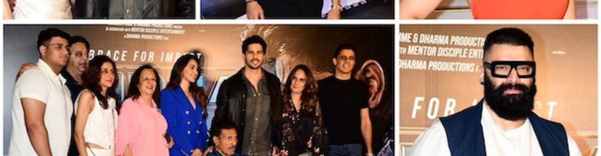 Star-Studded 'Yodha' Screening: Sidharth Malhotra and Kiara Advani Shine Bright