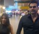 Arbaaz Khan and Sshura Khan's Stylish Airport Appearance