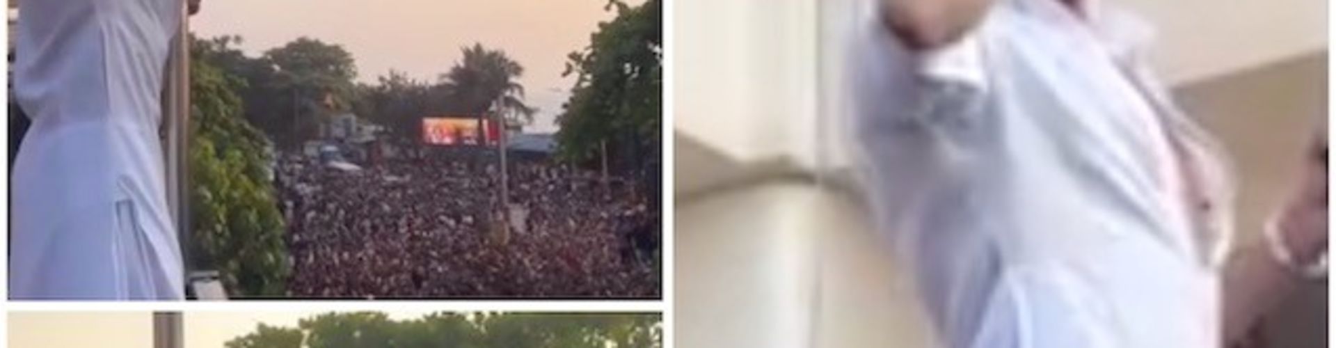 Shah Rukh Khan Spreads Eid Cheer, Greets Fans at Mannat