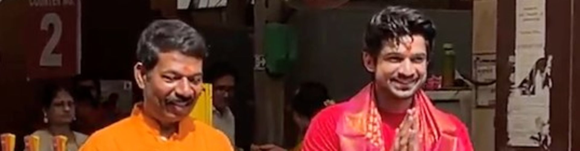 Abhishek Kumar Seeks Blessings at Siddhivinayak Temple Ahead of 'Khatron Ke Khiladi 14'