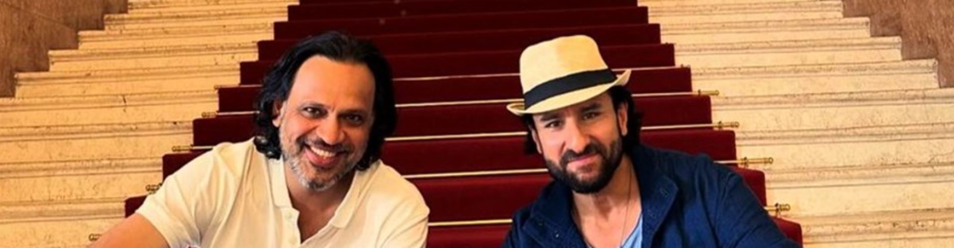 Saif Ali Khan And Siddharth Anand Shooting For Jewel Thief – The Red Sun Chapter