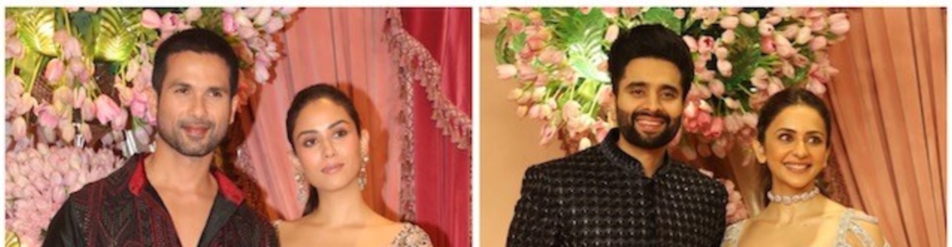 Shahid Kapoor-Mira Kapoor and Jackky Bhagnani-Rakul Preet Singh Add Glamour to Anant and Radhika's Sangeet Ceremony