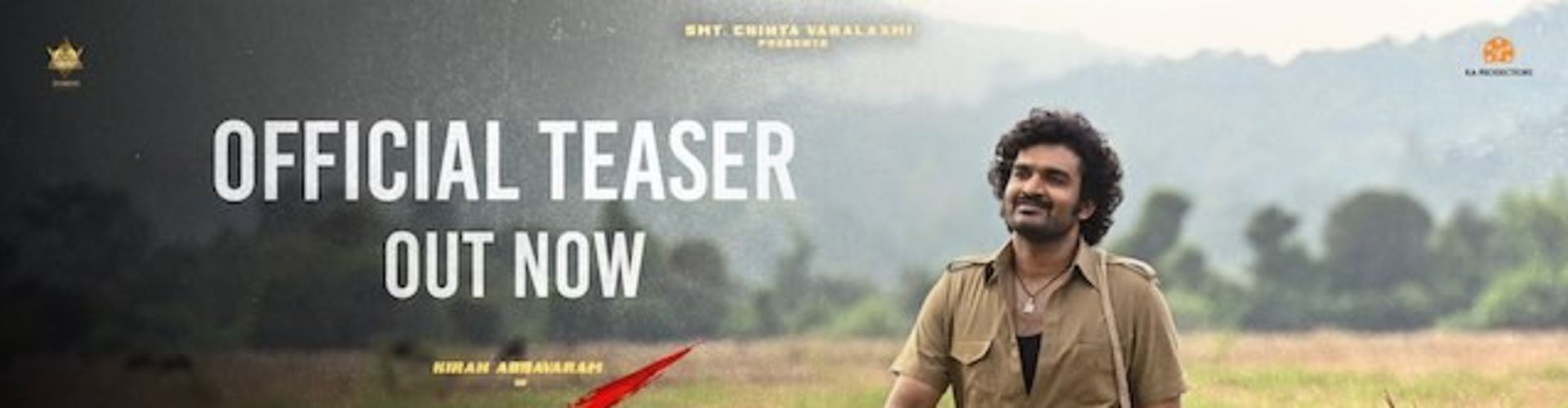 KA Teaser Out Now, Starring Kiran Abbavaram