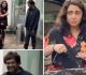 Charmme Kaur and Puri Jagannadh Brave Mumbai Rains to Promote 'Double iSmart'