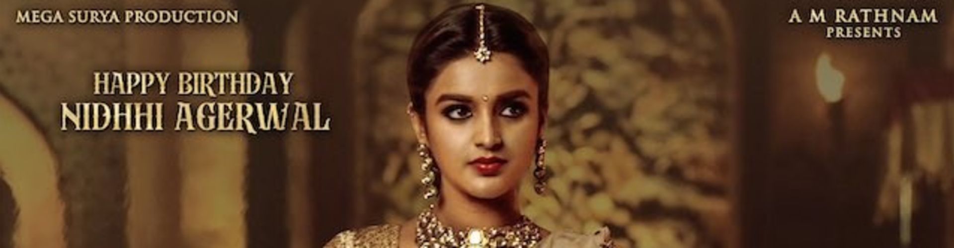 Nidhhi Agerwal Stuns as Princess Panchami in Hari Hara Veera Mallu First Look Poster