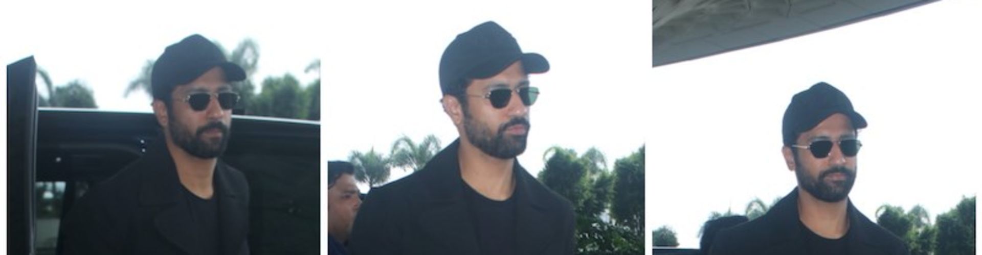 Vicky Kaushal Dazzles in Black as He Heads to Dubai for IIFA Awards