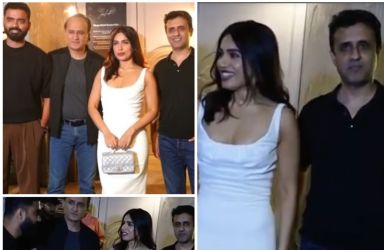 Bhumi Pednekar Celebrates Wrap-Up of Daldal with an Emotional Party