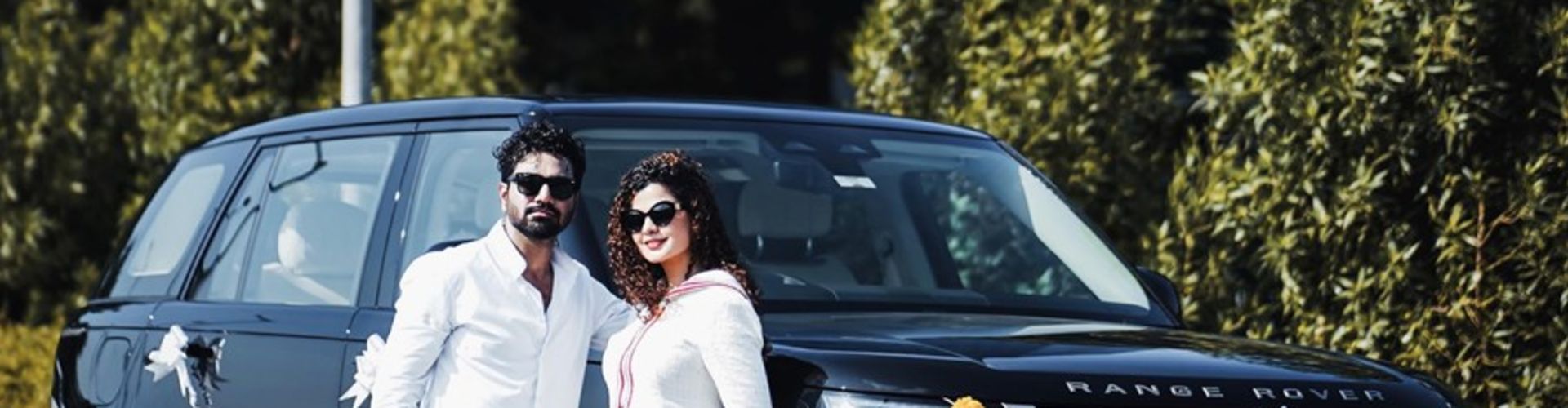 Mithoon and Palak Muchhal Welcome a Luxurious Range Rover to Their Family