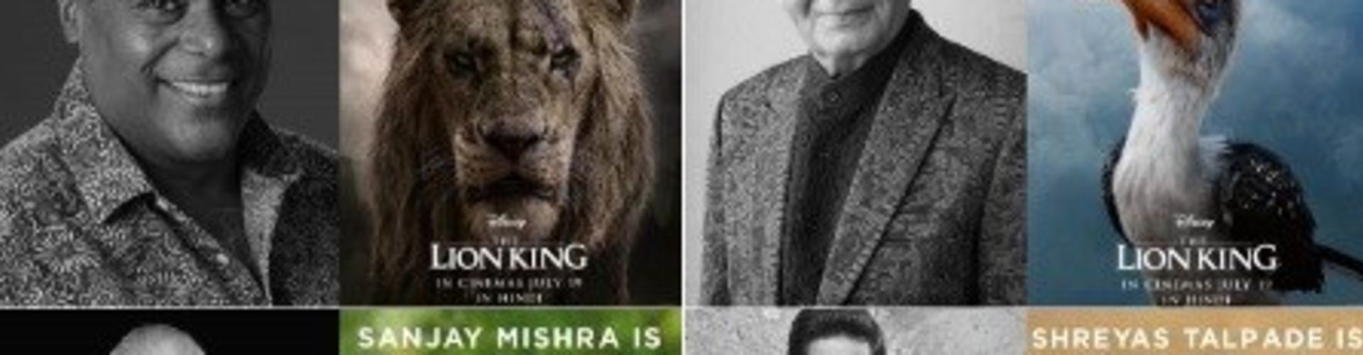 ​Ashish Vidyarthi, Asrani, Sanjay Mishra And Shreyas Talpade Dubs For The Lion King