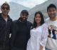 Rajkummar Rao, Janhvi Kapoor And Varun Sharma in Manali for RoohiAfza