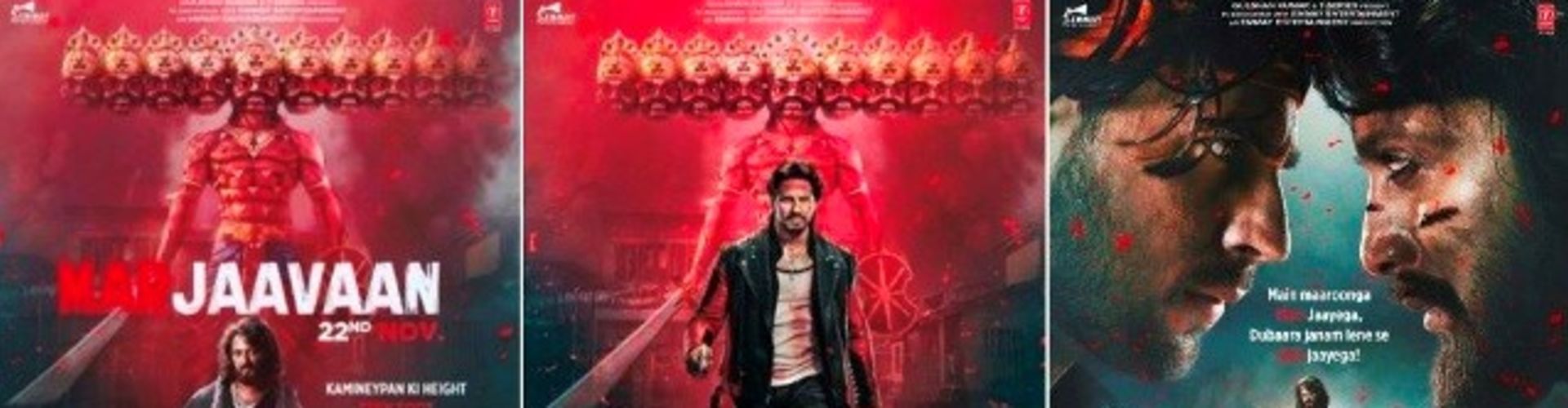 Sidharth Malhotra And Riteish Deshmukh Looks Intense in Marjaavaan First look