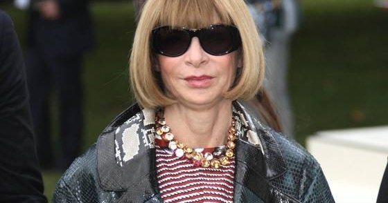 Anna Wintour - London Fashion Week Spring Summer 2012 - Burberry Prorsum -  Arrivals