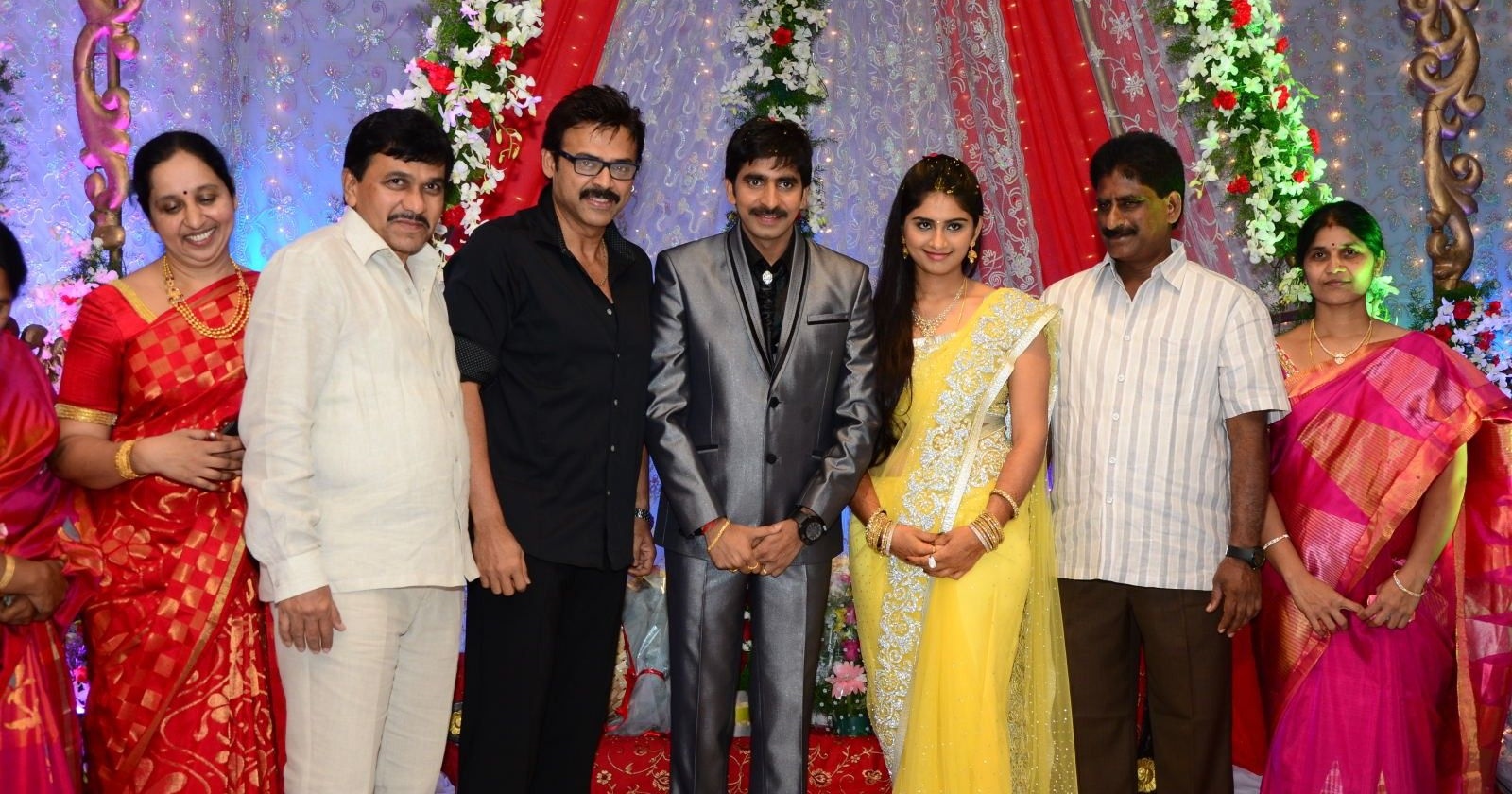 Venkatesh Director Gopichand Malineni Wedding Recption Photos